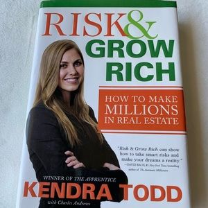 Risk & Grow Rich book by Kendra Todd. Never read.
